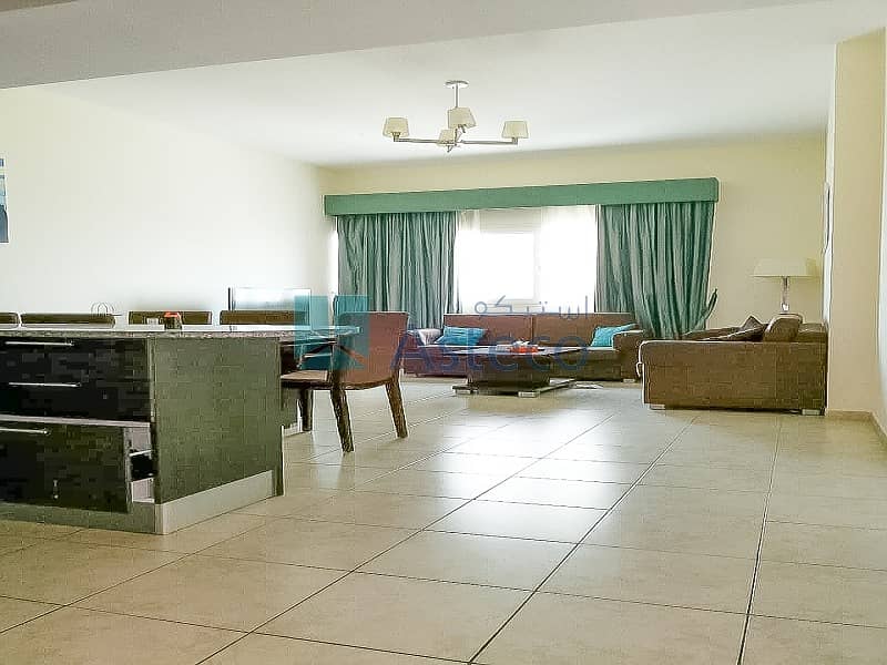 Fully Furnished 2 Bed| Pool View|Balcony