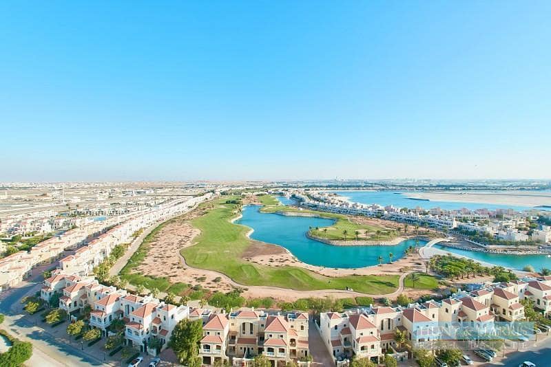 Breathtaking Lagoon View - 3 Bed Penthouse for Sale Al Hamra Village