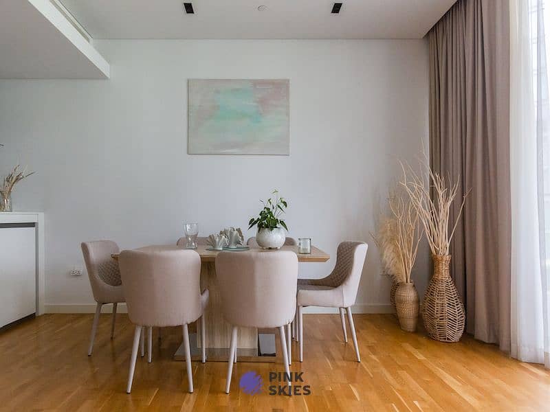 8 dining area