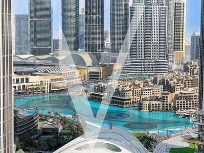3 Bedroom Apartment for Rent in Downtown Dubai, Dubai - Unfurnished | Prime location | Burj Khalifah View