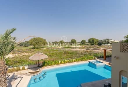 5 Bedroom Villa for Sale in Arabian Ranches, Dubai - Full Golf Course View | Private Pool | VOT