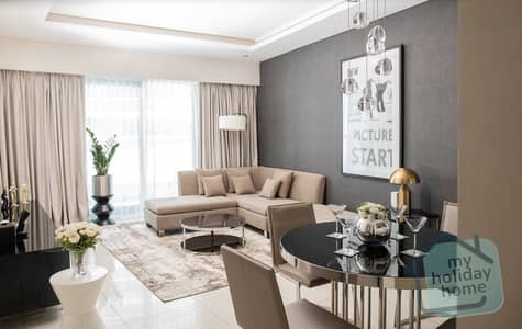 فلیٹ 1 غرفة نوم للايجار في الخليج التجاري، دبي - 009_living_room2606. jpg