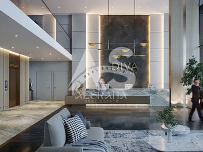 Studio for Sale in Yas Island, Abu Dhabi - 02 Entrance Night VARIATION. jpg