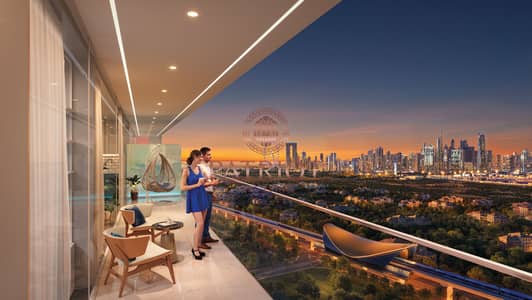 Studio for Sale in Al Furjan, Dubai - Sparklz_BalconyView1. jpg