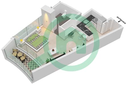 德-格里索诺萨法二号 - 单身公寓类型12 FLOOR 45戶型图 德-格里索诺萨法二号 - 单身公寓类型12 FLOOR 45戶型图