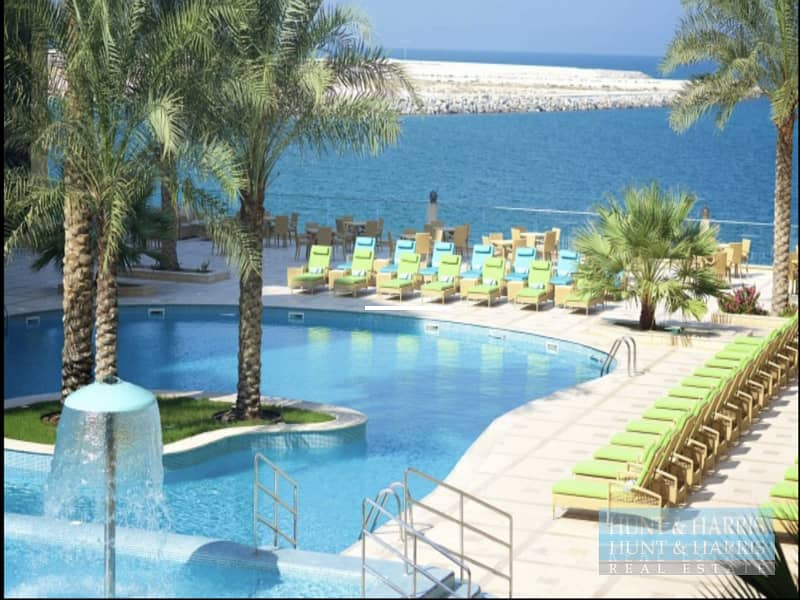 1 Bedroom Hotel Apartment for Rent in Al Marjan Island - Sea View