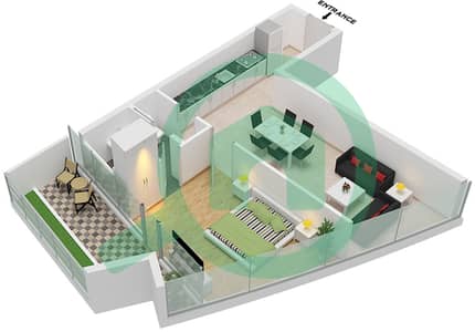 德-格里索诺萨法二号 - 1 卧室公寓类型15 FLOOR 26,54戶型图 德-格里索诺萨法二号 - 1 卧室公寓类型15 FLOOR 26,54戶型图