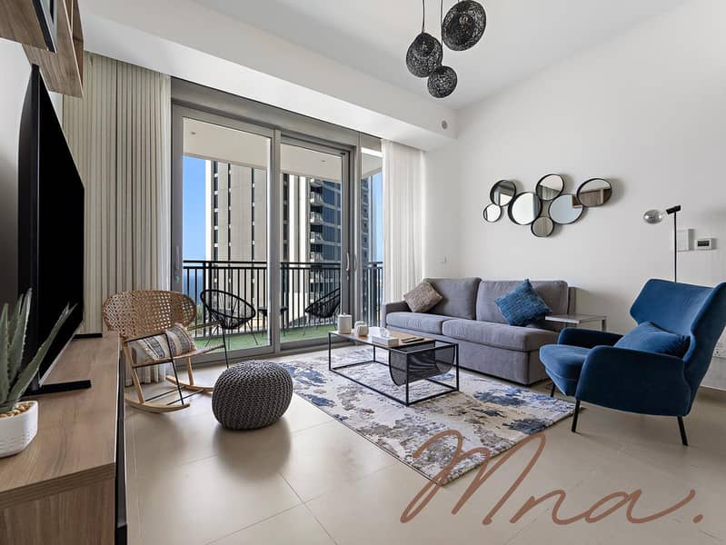 Furnished 1BR | Sea & Marina View | Vacant Furnished 1BR | Sea & Marina View | Vacant