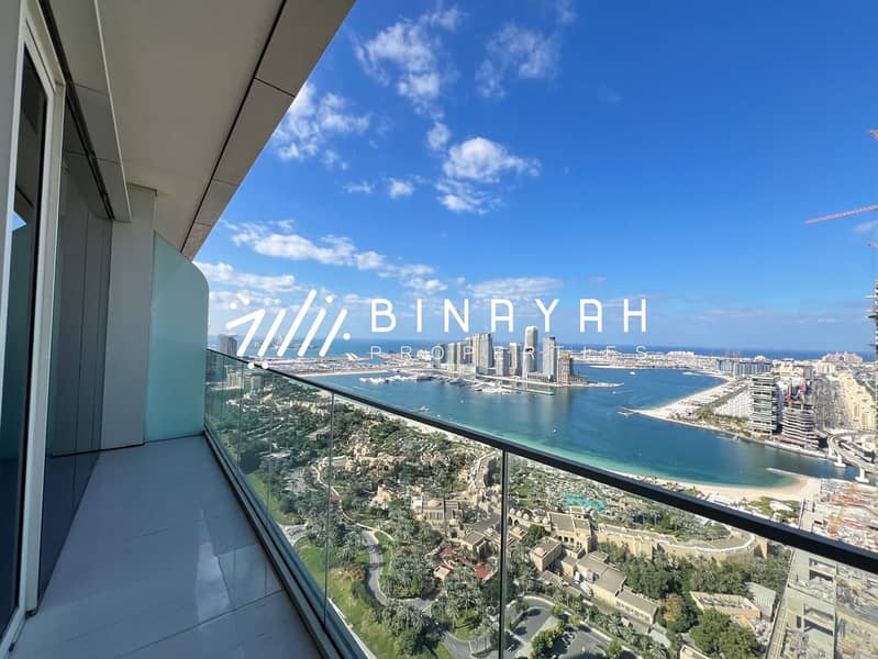 Full Palm View | Fully Furnished | Maidroom Full Palm View | Fully Furnished | Maidroom