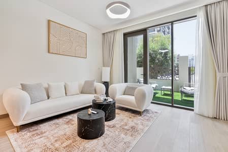 迪拜溪港， 迪拜 1 卧室单位待租 - Living Room (11). jpeg