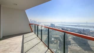 Creek and City View | Big Balcony | Unfurnished