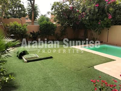 فیلا 5 غرف نوم للبيع في الريف، أبوظبي - Al-Reef-Mediterranean-5BR-Villa-C1D210-Garden-1. jpg
