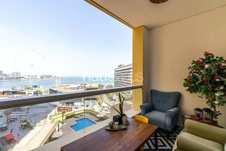 朱美拉海滩住宅（JBR）， 迪拜 3 卧室公寓待租 - 位于朱美拉海滩住宅（JBR），巴哈尔公寓，巴哈尔2号楼 3 卧室的公寓 300000 AED - 11566508