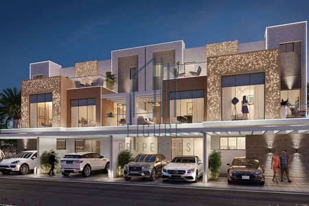 4 Bedroom Townhouse for Sale in DAMAC Hills, Dubai - Community View | Handover Soon | Prime Location