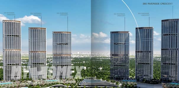 1 Спальня Апартаменты Продажа в Букадра, Дубай - 360-riverside. jpg