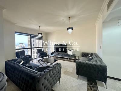 2 Bedroom Apartment for Rent in Jumeirah Beach Residence (JBR), Dubai - Furnished | Sea View | Beachfront Living