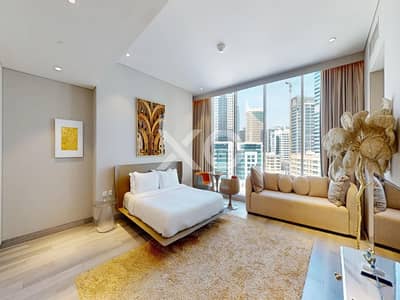 Studio for Rent in Dubai Marina, Dubai - Marina Views | Luxury Furnishing | Modern