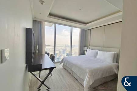 1 Bedroom Apartment for Rent in Downtown Dubai, Dubai - City Skyline View I Hotel Luxury Living
