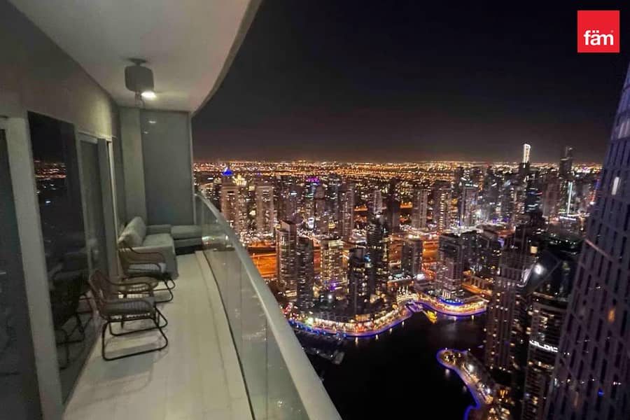 Marina View | Large Layout | Furnished | Fendi Marina View | Large Layout | Furnished | Fendi