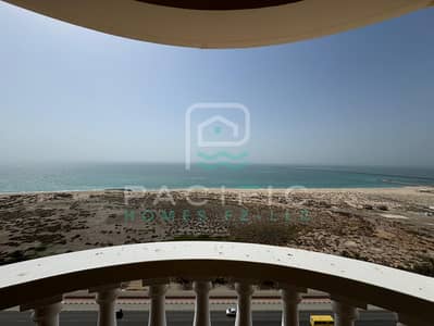 Studio for Rent in Al Hamra Village, Ras Al Khaimah - Un Furnished Studio | Higher Floor | Sea View |RB