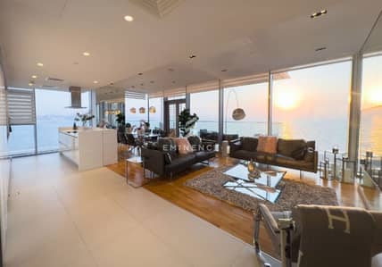 4 Bedroom Flat for Rent in Bluewaters Island, Dubai - Full Sea View | Fully Furnished | Vacant | Luxury