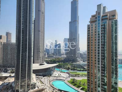 3 Bedroom Apartment for Rent in Downtown Dubai, Dubai - Burj Khalifa View | On High Floor | Spacious 3BR
