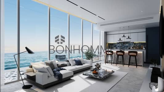 فلیٹ 3 غرف نوم للبيع في جزر دبي، دبي - Fakhruddin-3BR-1-stools. jpg