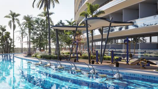 马岩街区， 迪拜 1 卧室公寓待售 - AquaGym. jpg