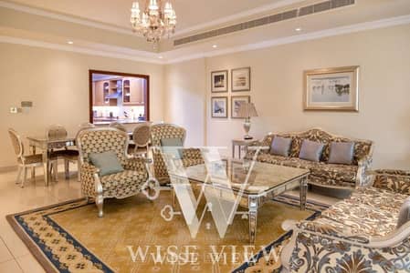 3 Bedroom Flat for Rent in Palm Jumeirah, Dubai - Elegant Interior | Top Amenities | Beachfront