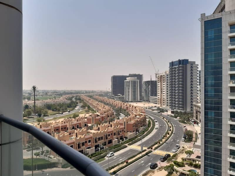 شقة في برج كريكيت مدينة دبي الرياضية 1 غرف 40000 درهم - 4177298