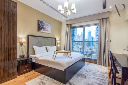 1 Bedroom Flat for Rent in Downtown Dubai, Dubai - Stylish 1BR Apartment in Elite Downtown Residence