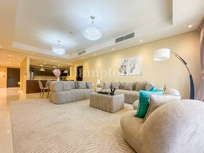 2 Bedroom Apartment for Sale in Palm Jumeirah, Dubai - Vacant | Furnished | Private Beach | Upgraded