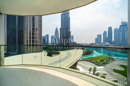 3 Bedroom Flat for Rent in Downtown Dubai, Dubai - Vacant | 3BR + Study | Luxury Finishing