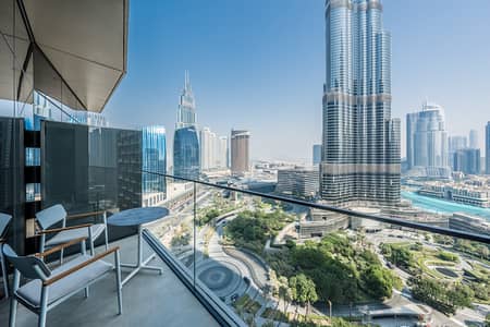 2 Bedroom Apartment for Sale in Downtown Dubai, Dubai - Panoramic Burj And Fountain View | Rare Layout