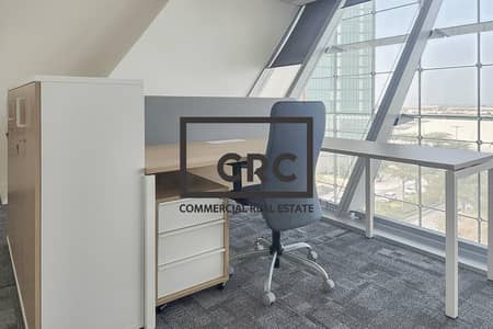 Office for Rent in Al Maryah Island, Abu Dhabi - ADGM | READY OFFICE | PRIME LOCATION | 6 STAFF