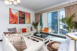 Furnished Upgraded 2 BR | JLT I DMCC Metro
