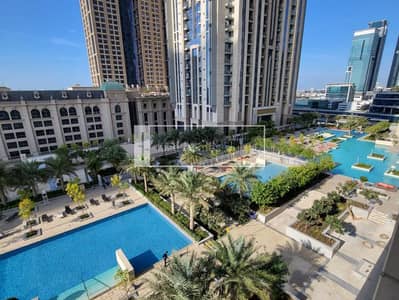 2 Bedroom Flat for Rent in Business Bay, Dubai - Pool and Community View | Furnished 2BR | Vacant