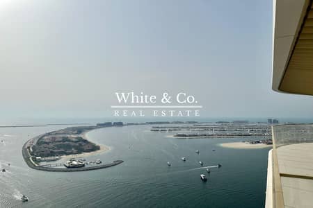 1 Bedroom Apartment for Rent in Dubai Harbour, Dubai - Sea View | Very High Floor | Beach Access