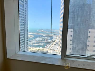 2 Bedroom Flat for Rent in Dubai Marina, Dubai - High Floor | Palm View | Chiller Free | Vacant