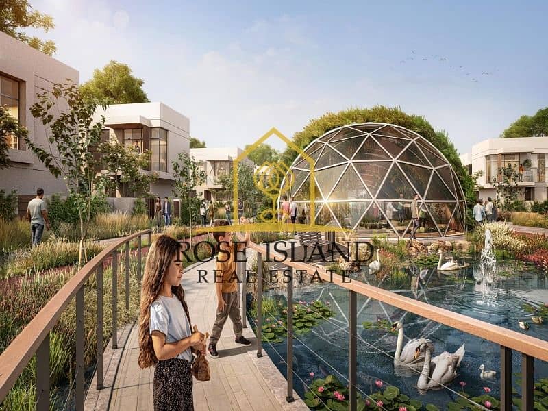位于雅斯岛，可持续发展城 4 卧室的公寓 4500000 AED - 11468803