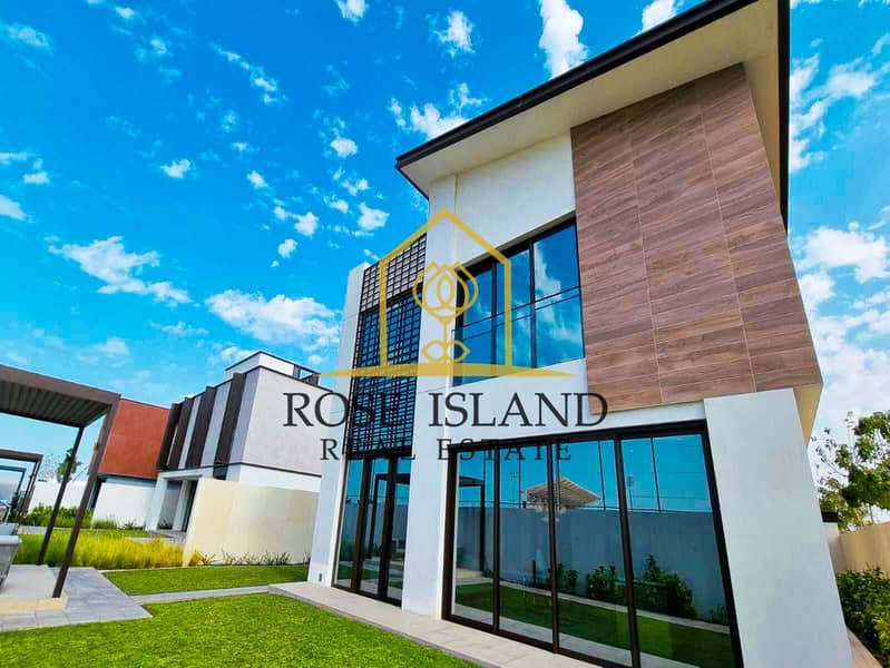 位于萨迪亚特岛，萨迪亚特湖住宅区 4 卧室的别墅 7900000 AED - 10870213