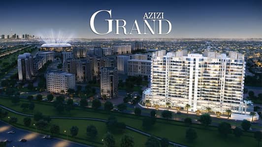 Studio for Sale in Dubai Sports City, Dubai - Prestigious Address Overlooking Park! Avail an apartment in Azizi Grand now ! Studio for Sale in Dubai Sports City, Dubai - Prestigious Address Overlooking Park! Avail an apartment in Azizi Grand now !