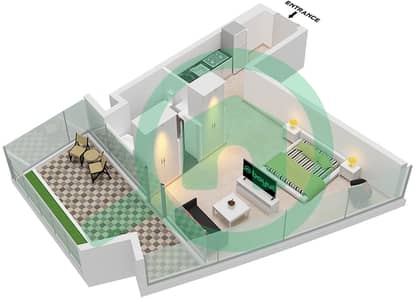 德-格里索诺萨法二号 - 单身公寓类型4 FLOOR 22-24,55-56戶型图 德-格里索诺萨法二号 - 单身公寓类型4 FLOOR 22-24,55-56戶型图