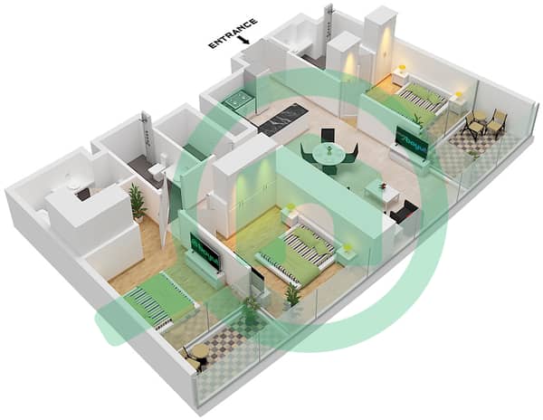 Type 4 Floor 26-30,60-66,67-72