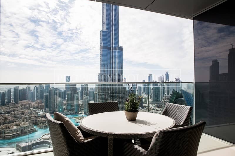 Center 2 Bedroom | Burj and Fountain view