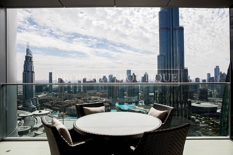 High Floor | Burj Khalifa and Fountain view