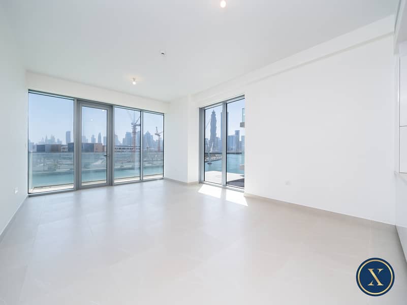 Unfurnished | Canal and Burj Khalifa View | Vacant Now