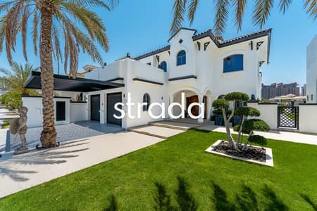 5 Bedroom Villa for Rent in Palm Jumeirah, Dubai - Upgraded | Rotunda | City View