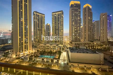 1 Bedroom Flat for Rent in Dubai Creek Harbour, Dubai - Boulevard View | Built in appliances | Vacant Now