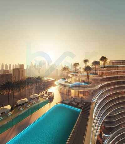Studio for Sale in Business Bay, Dubai - Aquarise Exterior-7. jpg